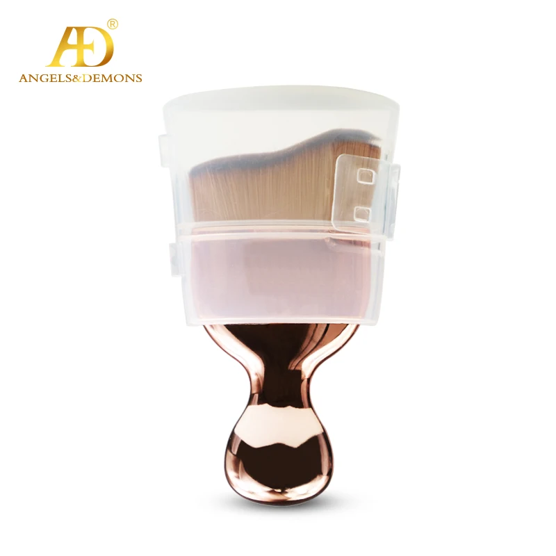 
Private label cosmetics makeup powder brush with handmade single brush 