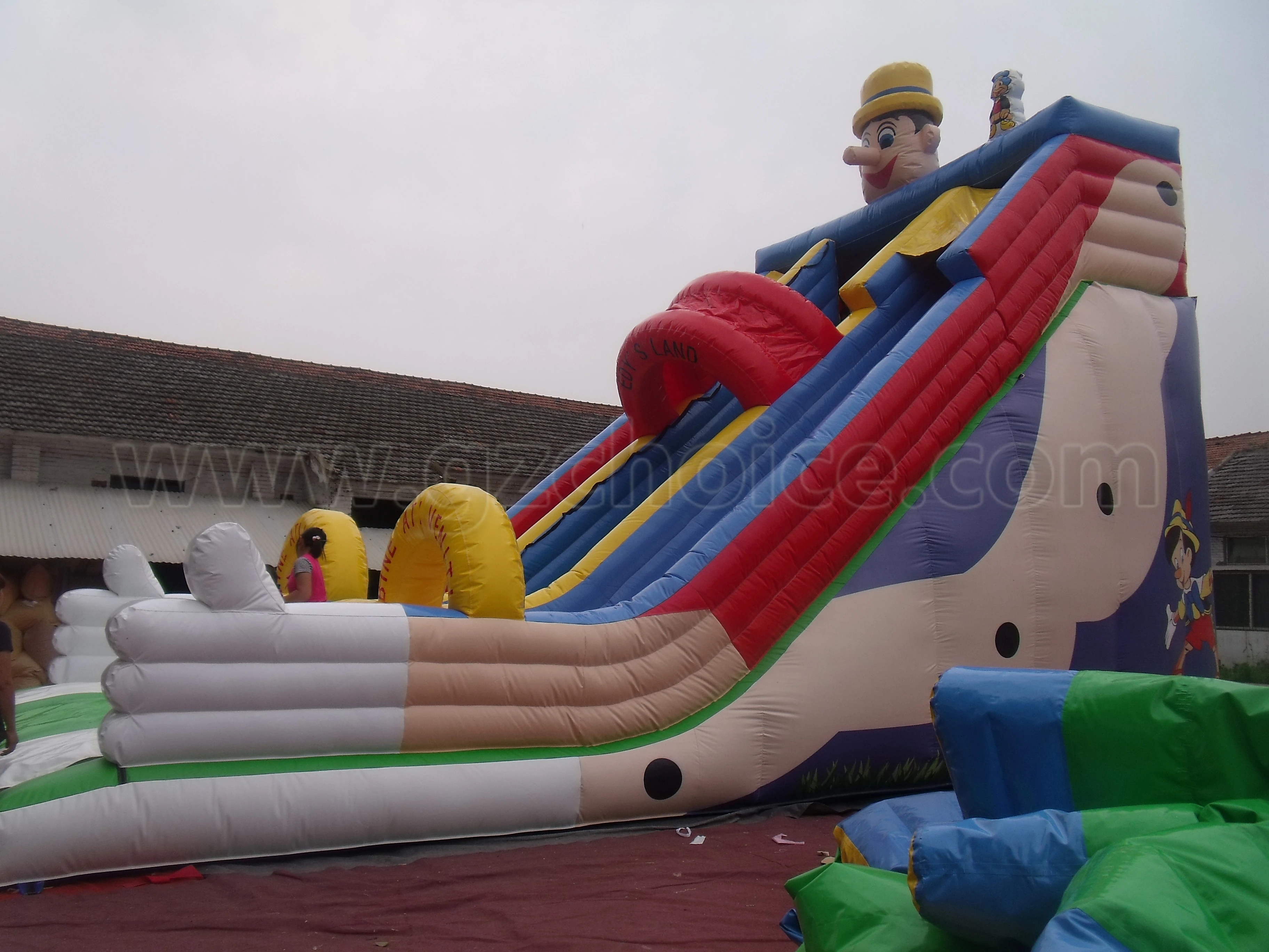 Коммерческая надувная горка для прыжков