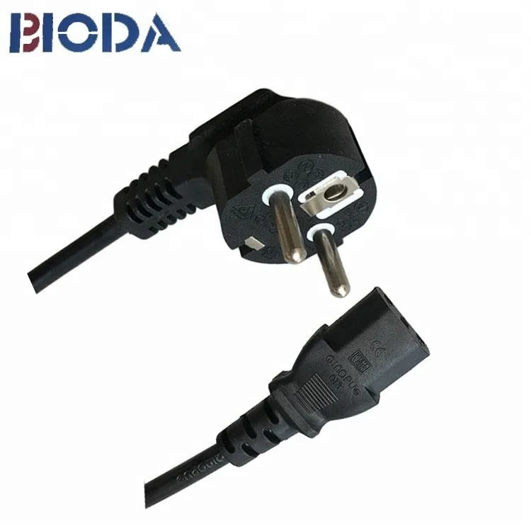 Customize Black White Red SAA 250V Japan 2-pin Power Cord with Ground