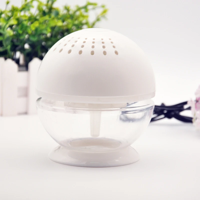 New  Air Aroma Diffusing Device White USB Desktop USB Air Cleaner Air Freshener With  LED Light