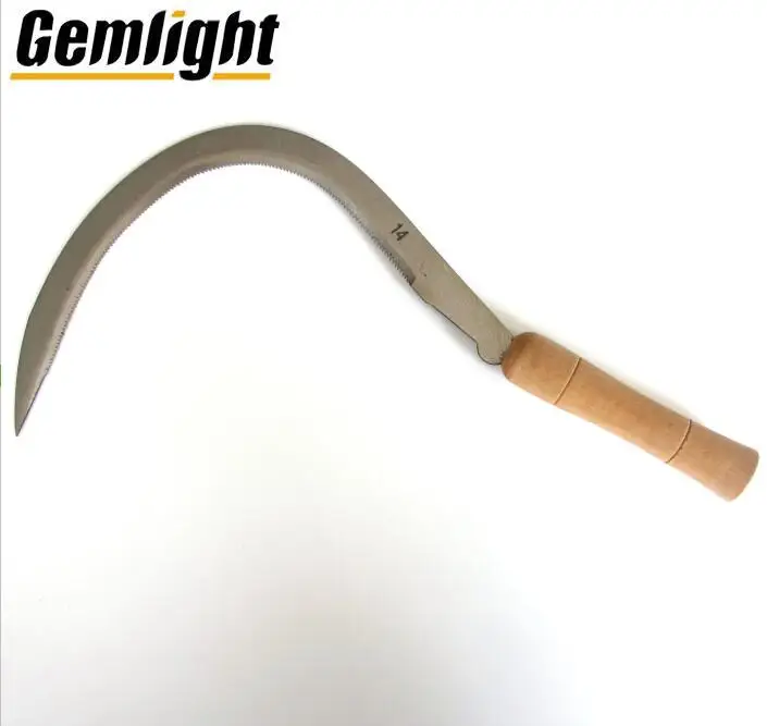 Сельскохозяйственные серп S202-14inch с деревянной