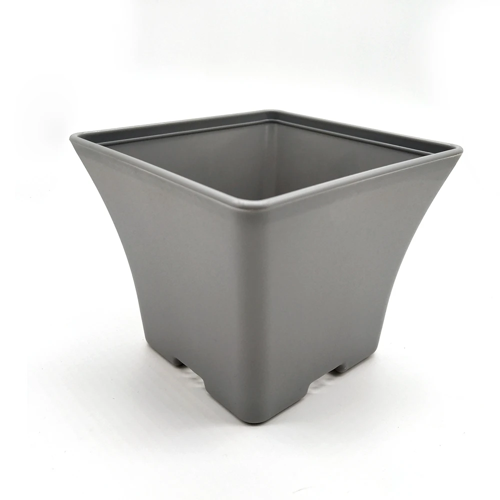 
Wholesale garden small plastic square flowerpot 