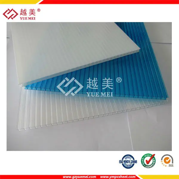 Yuemei 100% от первоначальной кровельный материал поликарбонат поликарбонат кино / консерватории крыши