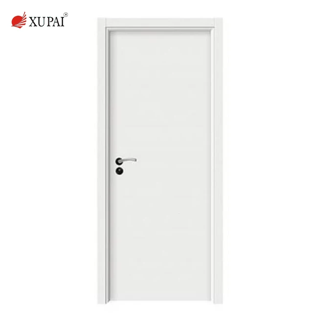 Customise wood pre-hung door design interior flush wooden door solid american cherry sapele massif wood door
