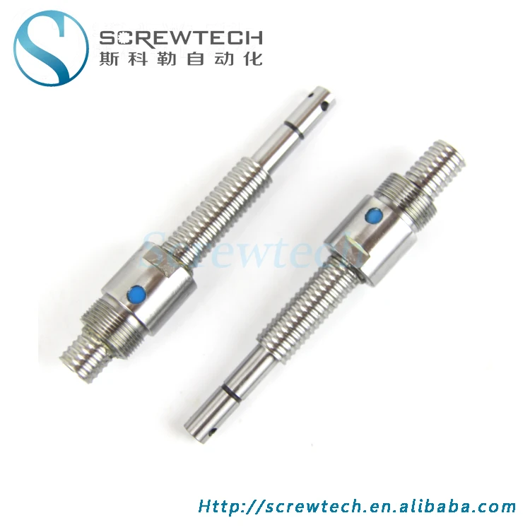 Precision made C5 ball screw and round ballnut dia 12mm pitch 2mm spindle