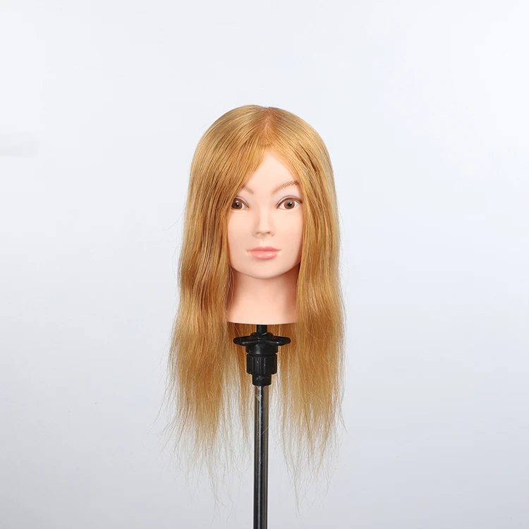 
Manufacturer Japan popular teaching mannequin head with synthetic hair 