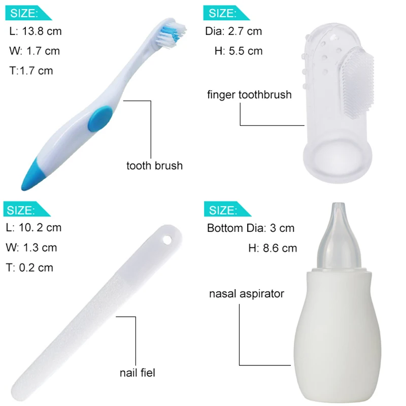 Wholesaler baby healthcare product for grooming kit