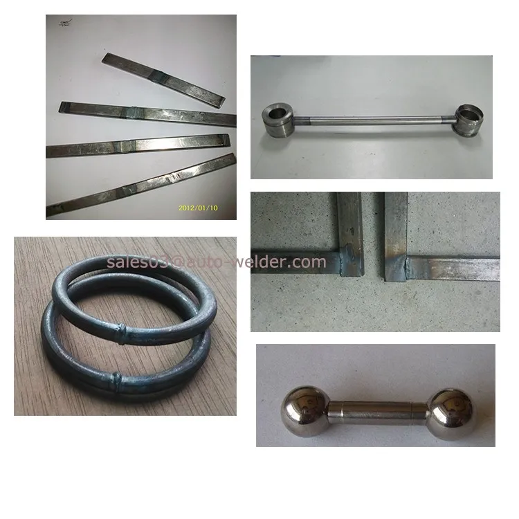 butt welding machine for metal rod metal pipe butt welder