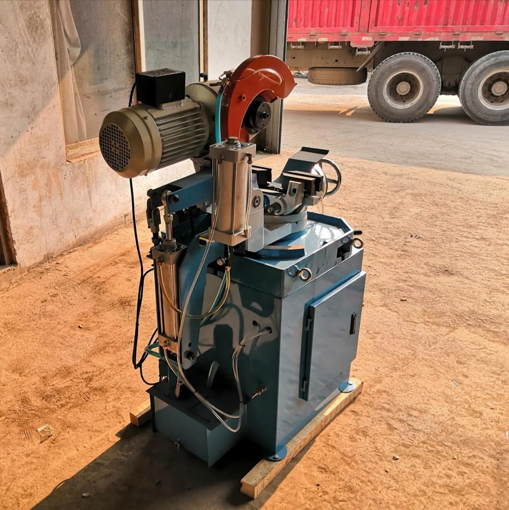 MC-315B пневматический Semi автоматическая труборезная машина для резки труб угловая машина для пневматические циркулярная пила стержень резки
