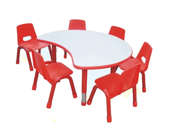 Children plastic school furniture kids daycare center kids cabinet for sale children study desk and chair