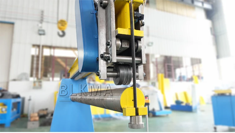 Galvanized Sheet Metal HVAC Round Air Duct Lock Seam Closing Machine