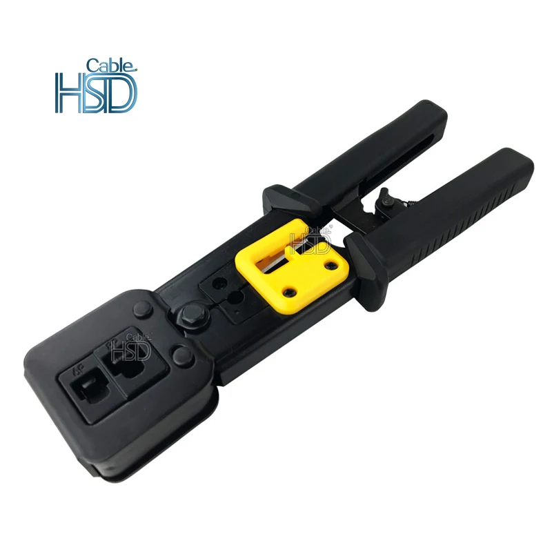 EZ Тип RJ45 сквозной обжимной инструмент сетевые инструменты телекоммуникационный соединитель обжимные плоскогубцы лучший сетевой кабель