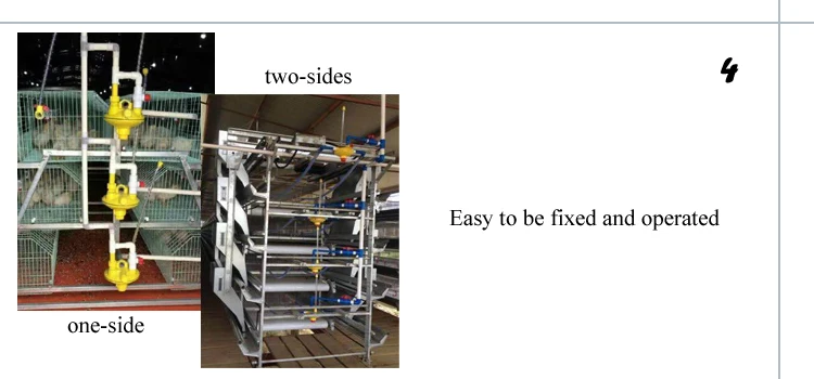 poultry house water pressure reducing valve nipple type water fountain