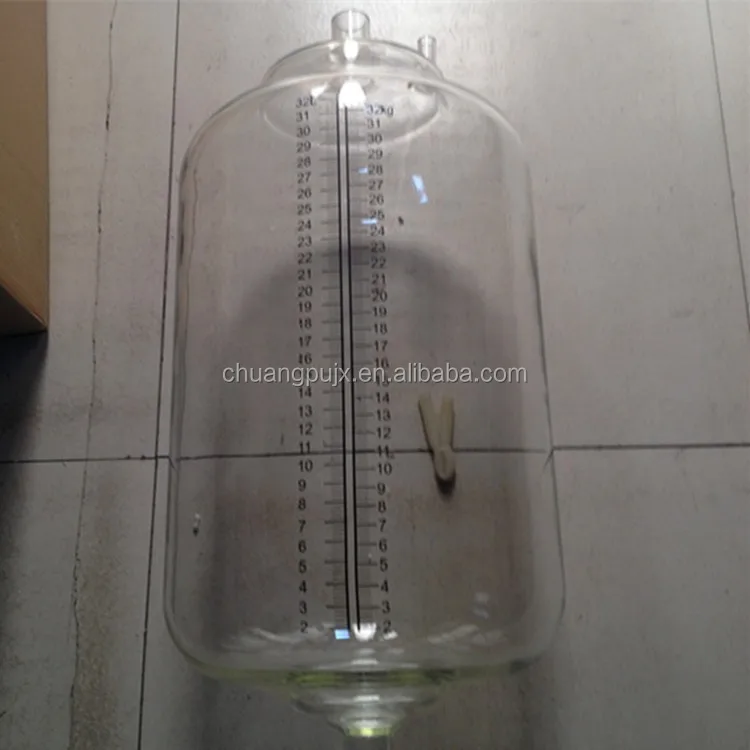 32L Glass Milk Meter/Recording for Dairy Farm