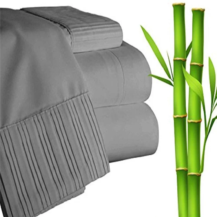 Wholesale Organic bamboo home bedding set, 100% bamboo bed sheets