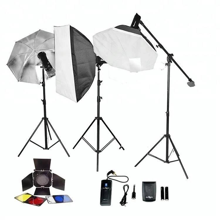 Professional light diffuser photo studio photographic equipment softbox set