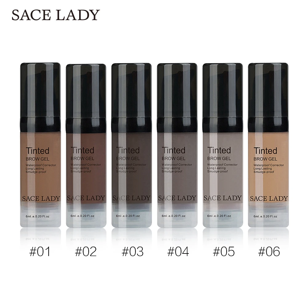 SACE LADY SL331 6ml Waterproof Long Lasting eyebrow gel eyebrow tint eyebrow gel private label