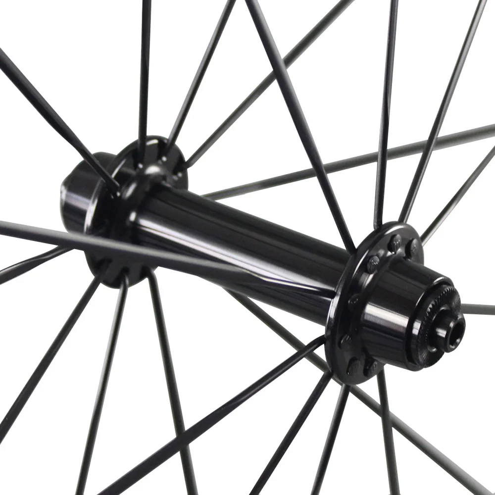 Ican Top Quality 40mm Carbon Tubular Bicycle Wheels Cyclocross Wheelset