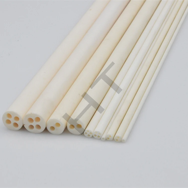 HT high quality 99 alumina ceramic rod with thread