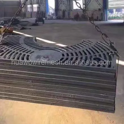 Factory Supplier Cast Iron Tree Guard Easily Assembled Tree Protection Grate With Painted Surface For Outdoor Use