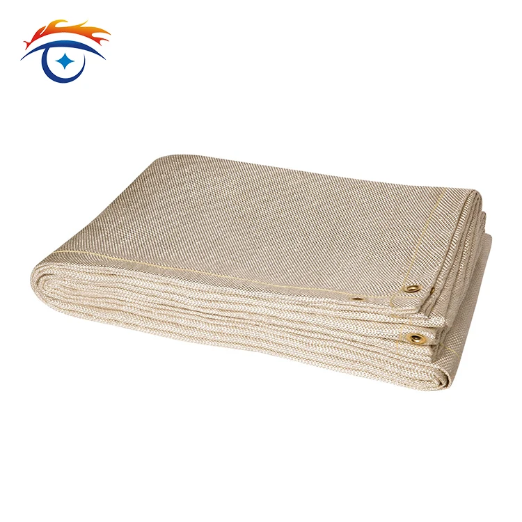 Factory Supply Heat Preservation High Temperature Resistant Silica Heavy Duty Heat Protection Fire Blanket