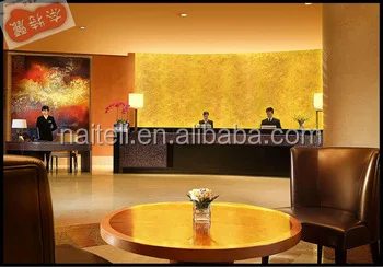 Translucent Backlit Golden color Faux Onyx Panel
