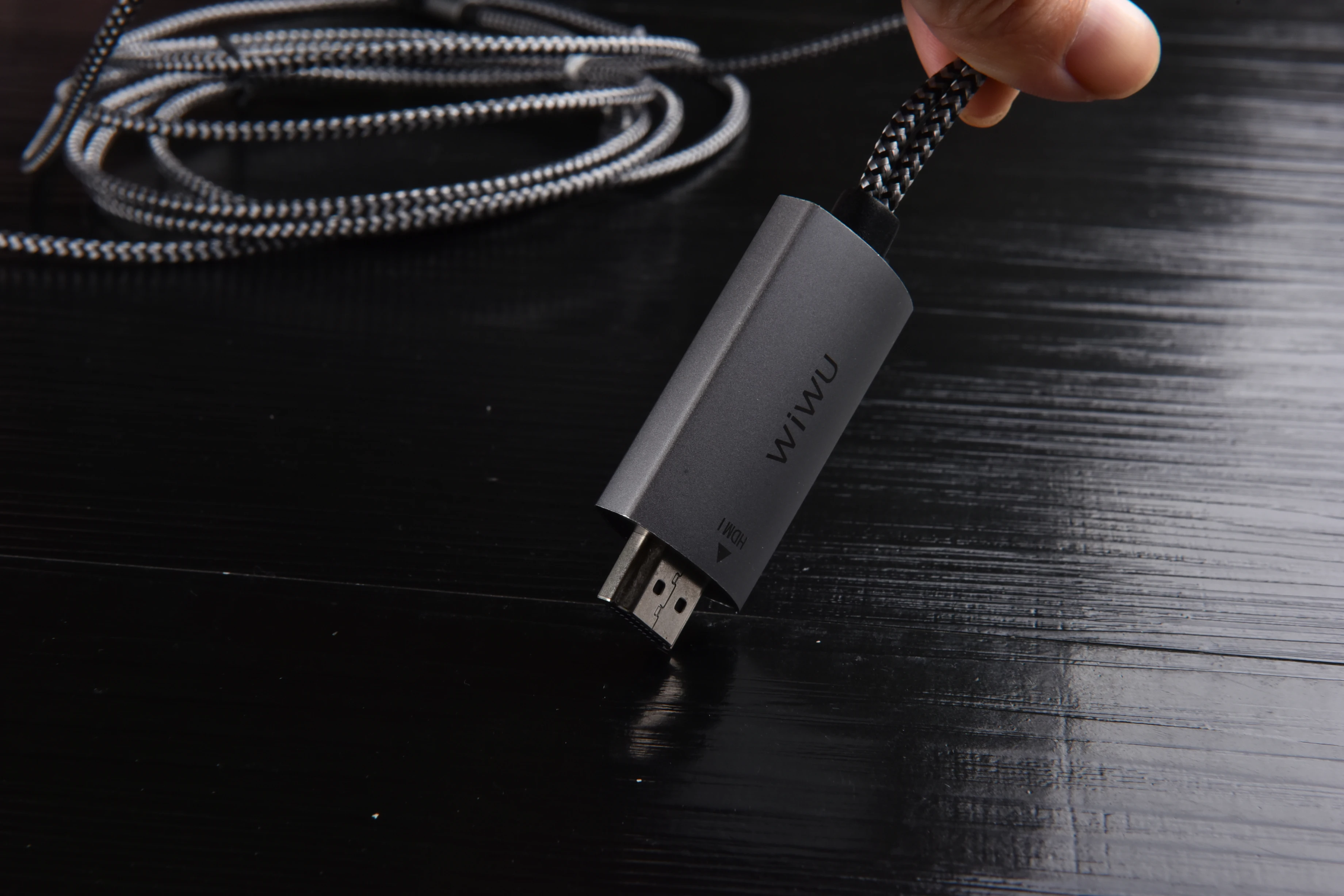  WiWU совместимый с iPhone iPad Lightning к HDMI адаптерному кабелю 1080P цифровой AV адаптер Соединительный шнур Plug and