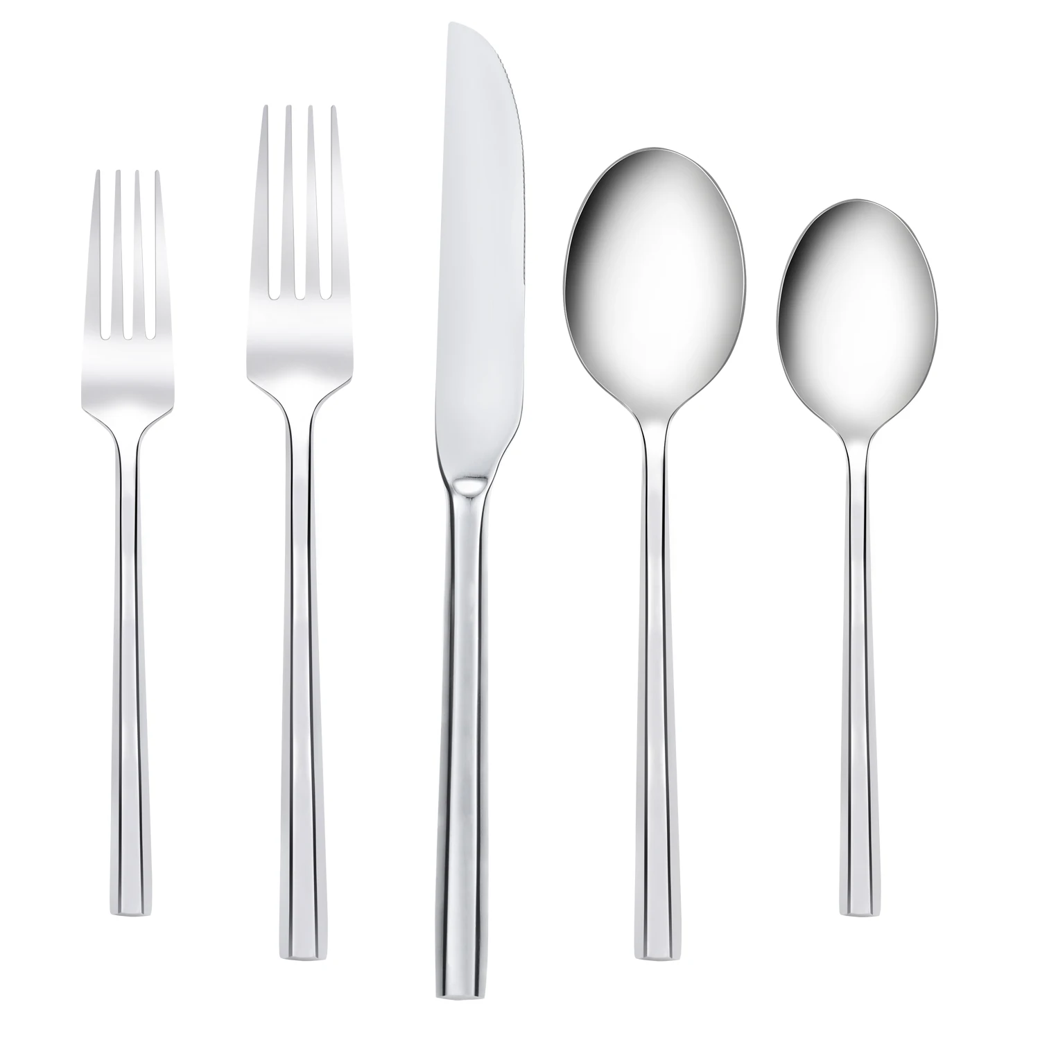 DEACORY 1810 stainless steel antique silver flatware sets for wedding