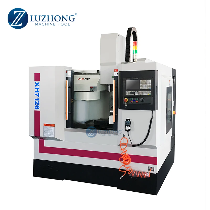 XH7126 Mini Metal Cheap 4 Axis CNC Metal Milling Machine for Metal
