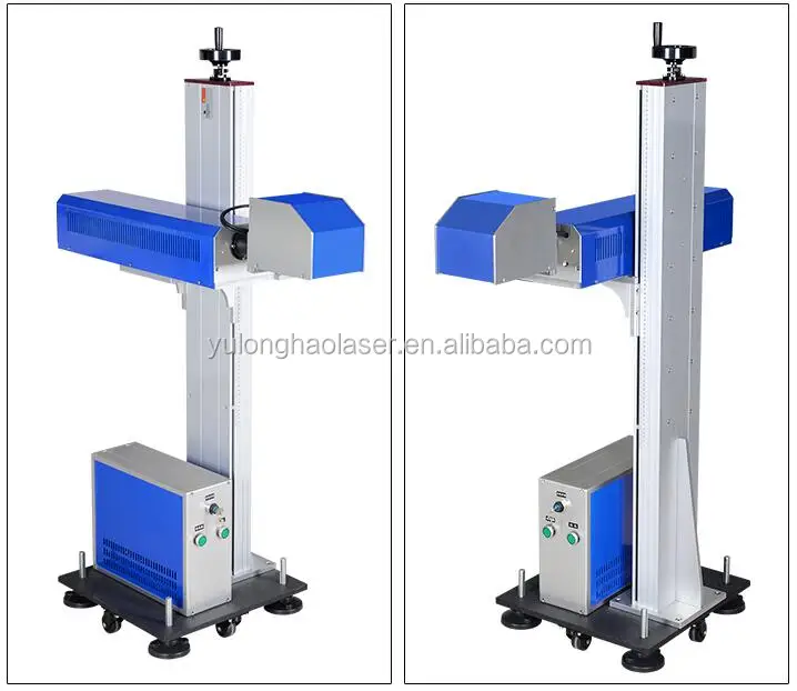 No.20W 30W 50W Co2/fiber flying laser marking machine