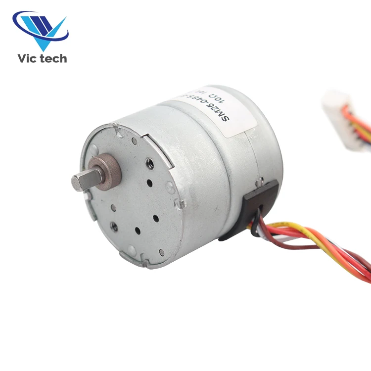 SM25 микро-редукторный шаговый мотор 2-х фазный 4-wirer биполярный шаговый двигатель