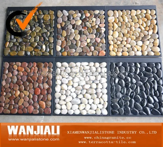
Natural Pebble Stone Mosaic floor tile 