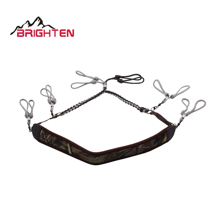 Neoprene outdoor paracord duck call lanyard for hunting