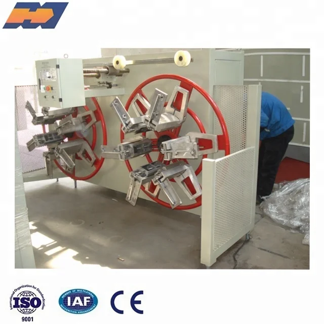 SPS Double Disk winder automatic pe pipe coiler pipe puller