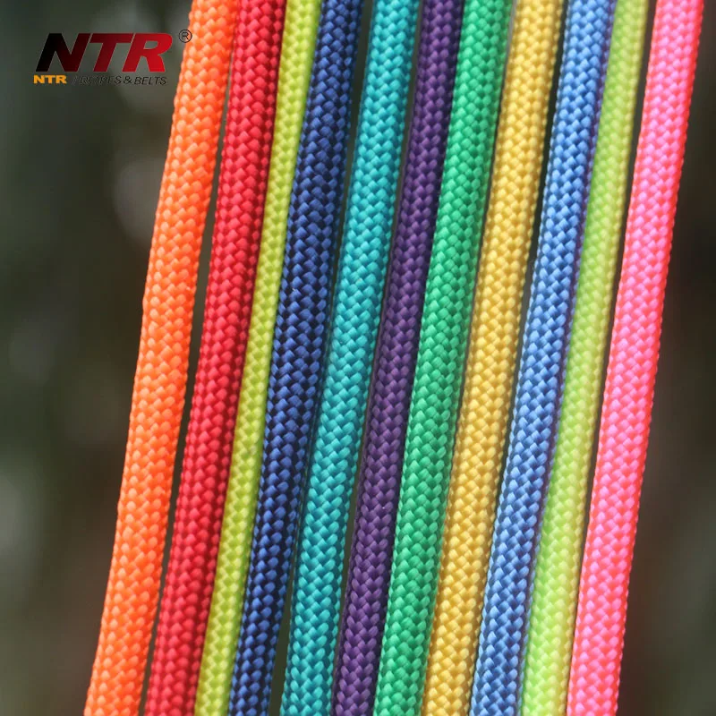 factory wholesale price Green amusement equipment polyester rope 1 inch pp nylon rope