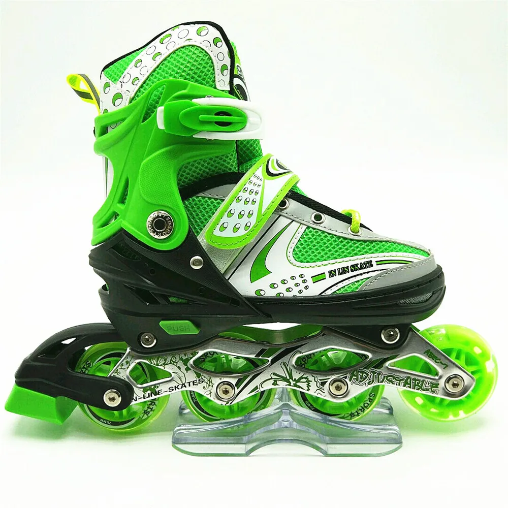 2022 Adjustable outdoor inline skates aggressive freestyle skate wheels adult kids on sale blade skate