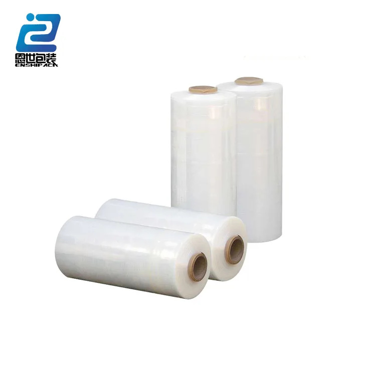 China hand and machine 100% new row material pallet LLDPE plastic stretch film/wrapping film