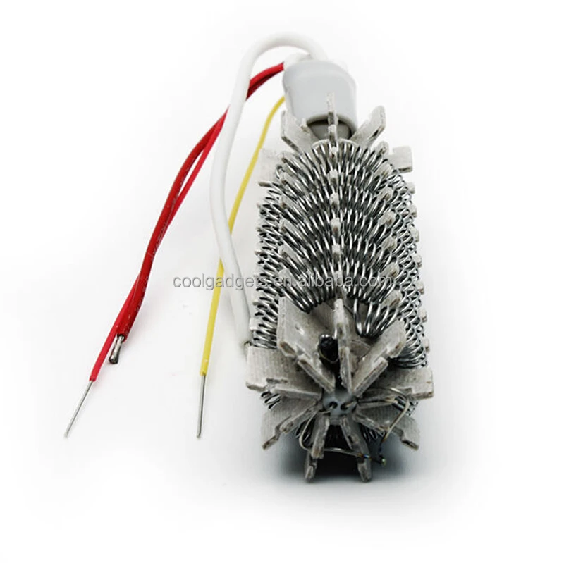 Sourcing map 220-240V 700W Hot Air Gun Heating Core Element Bracket Mica Heater