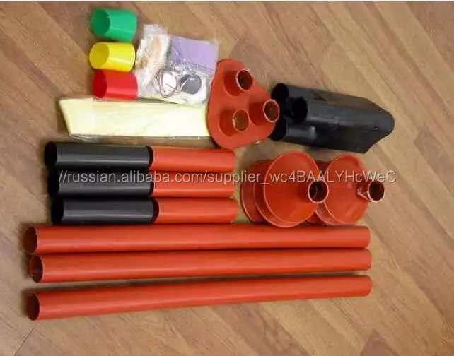 10KV термоусадочные крытый кабель терминал комплекты