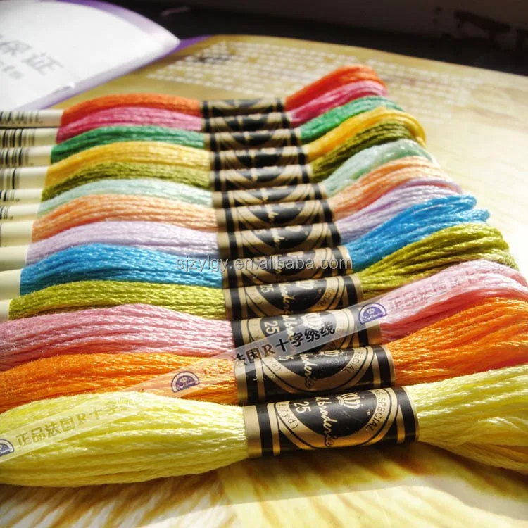 Wholesale custom embroidery thread , sewing thread on sale