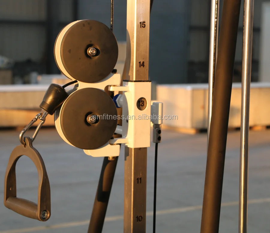 adjustable cable crossover gym functional trainer machine gym equipment