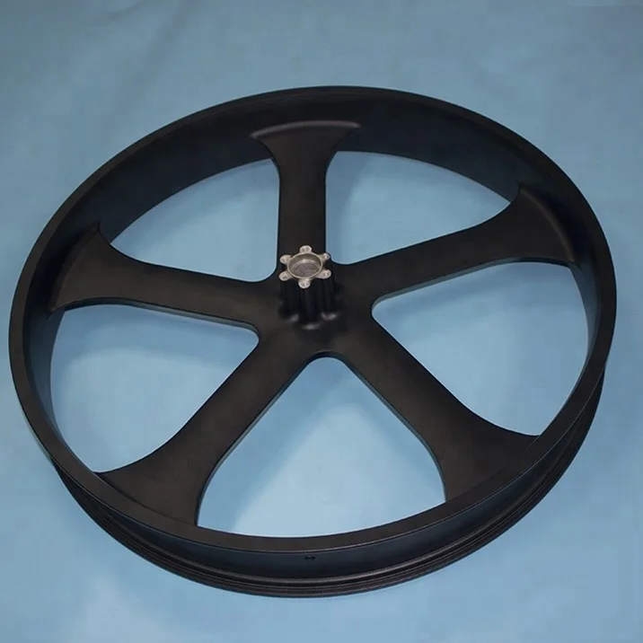 2018 excellent 26 inch 5 spoke electric magnesium bike wheel for snow bike