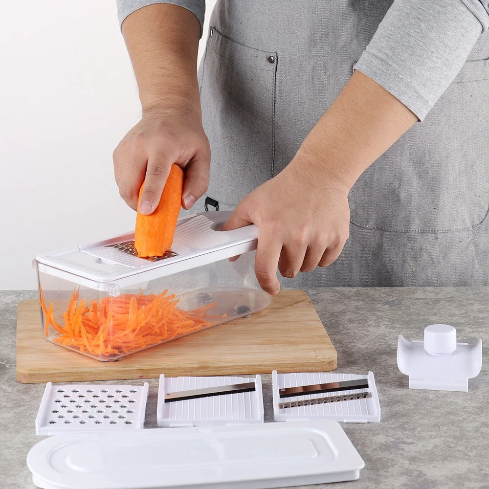 Plastic Multi Wonder Manual Slicer Manual Super Slicer With 9 Blades