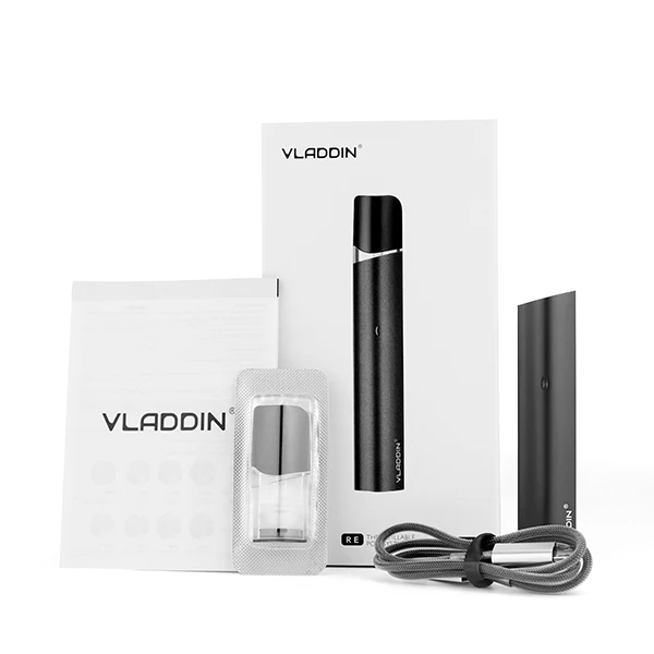Лучшая система капсул 1,5 мл Vladdin Re Pod Kit 350mAh батарея eCigs