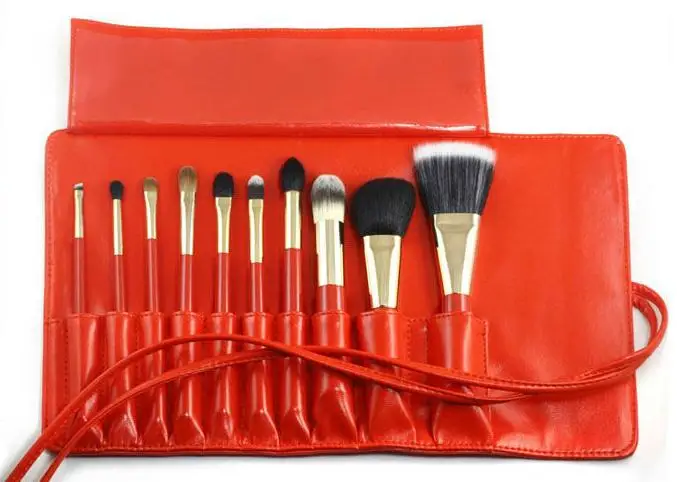 
10pcs professional makeup set with perfect makeup brushes 
