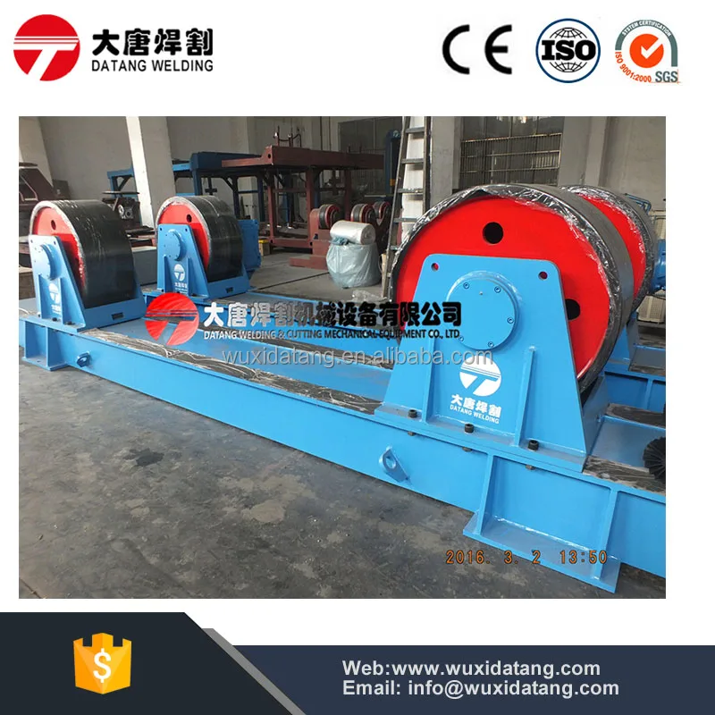 DATANG rotating welding table welding turning rolls  pipe welding rotators