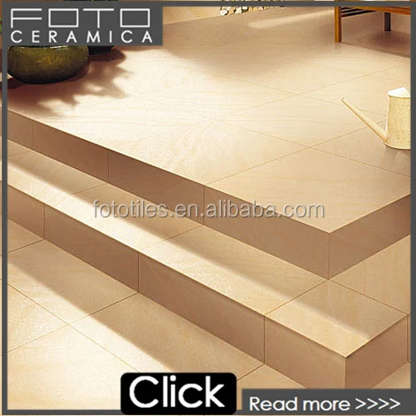 60x60cm full body golden beige non slip outdoor porcelain tile