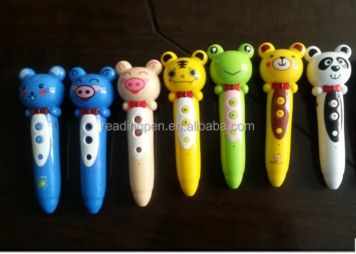 Детская говорящая ручка в форме животного, цифровая ручка для чтения, говорящая ручка OID