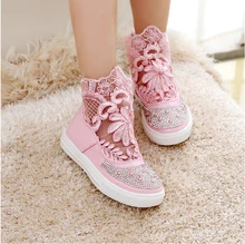 Girls Martin single boots 2016 children s s fashion summer style shoes for girls patent leather