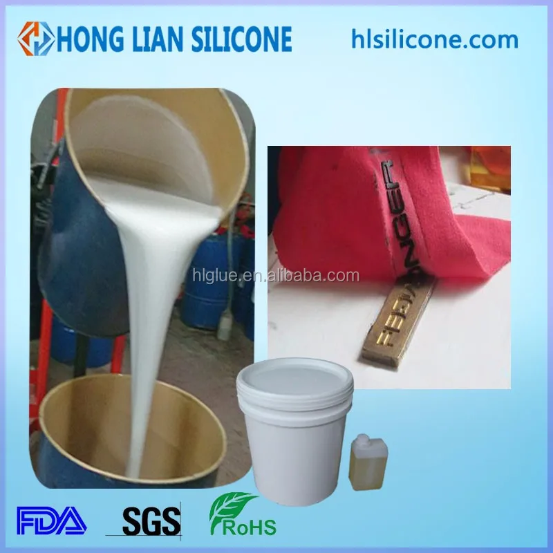 silicone coating fabric rubber clear liquid silicone for textile printing